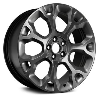 Replace® - 7 Y-Spoke Black 17x7 Alloy Factory Wheel - Remanufactured