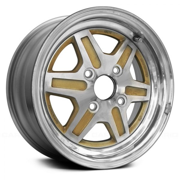 Replace® - 14 x 6 6-Spoke Gold Alloy Factory Wheel (Remanufactured)