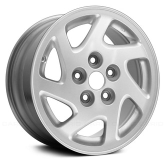 Replace® - 7 Spiral-Spoke Machined and Silver 15x6.5 Alloy Factory Wheel - Remanufactured