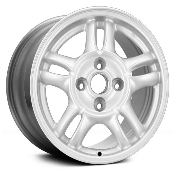 Replace® - 14 x 5.5 Double 5-Spoke Sparkle Silver Alloy Factory Wheel (Remanufactured)