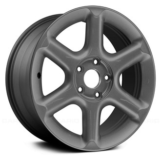 Replace® - 6 I-Spoke Medium Gray 17x7 Alloy Factory Wheel - Remanufactured