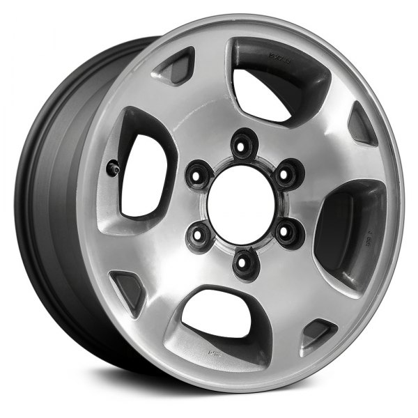 Replace® - 15 x 7 4-Slot Charcoal Gray Alloy Factory Wheel (Remanufactured)