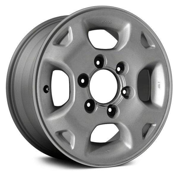Replace® - 15 x 7 4-Slot Medium Gray Alloy Factory Wheel (Remanufactured)