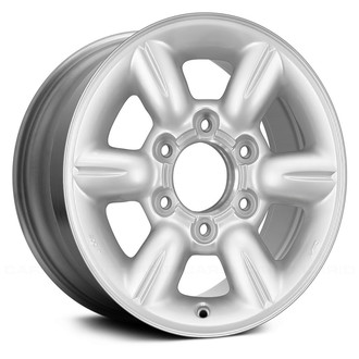 Replace® - 6 I-Spoke Silver 15x7 Alloy Factory Wheel - Remanufactured