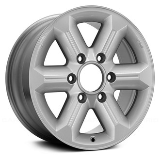 Replace® - 6 I-Spoke Silver 16x7 Alloy Factory Wheel - Remanufactured