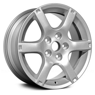 Replace® - 6 I-Spoke Silver 16x6.5 Alloy Factory Wheel - Remanufactured