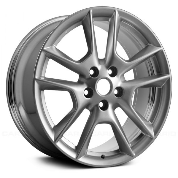 Replace® - 18 x 8 5 V-Spoke Chrome Alloy Factory Wheel (Remanufactured)