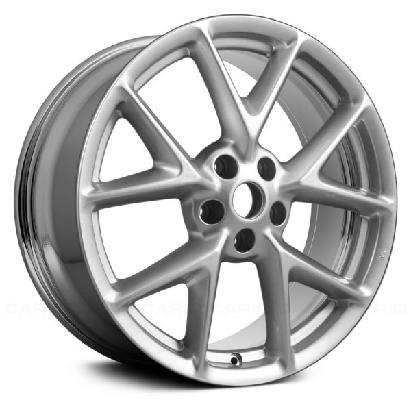 Replace® - 19 x 8 5 V-Spoke Chrome Alloy Factory Wheel (Remanufactured)
