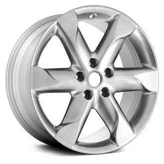 Replace® - 6 Turbine-Spoke Silver 18x7.5 Alloy Factory Wheel - Remanufactured