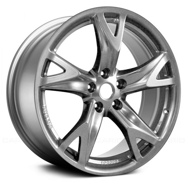 Replace® - 19 x 10 Double 5-Spoke Hyper Silver Alloy Factory Wheel (Remanufactured)