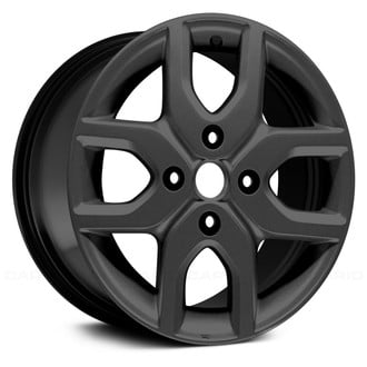 Replace® - 4 V-Spoke Charcoal Gray 16x6 Alloy Factory Wheel - Remanufactured