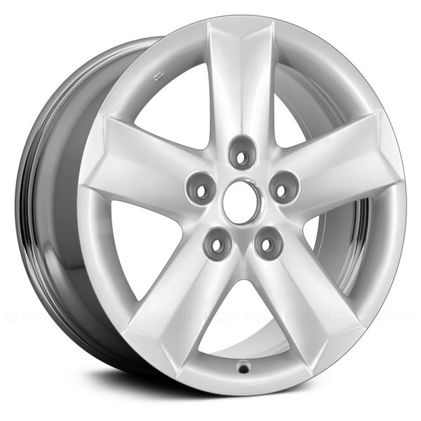 Replace® - 16 x 6.5 5-Spoke Chrome Alloy Factory Wheel (Remanufactured)