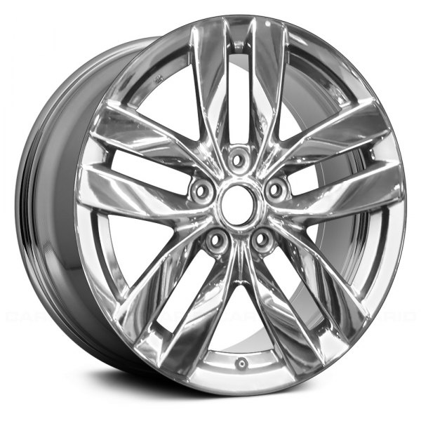 Replace® - 17 x 7 Double 5-Spoke Light PVD Chrome Alloy Factory Wheel (Remanufactured)