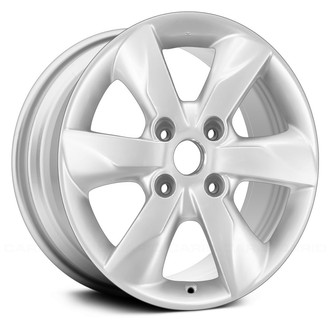 Replace® - 6 Turbine-Spoke Silver 16x6 Alloy Factory Wheel - Remanufactured