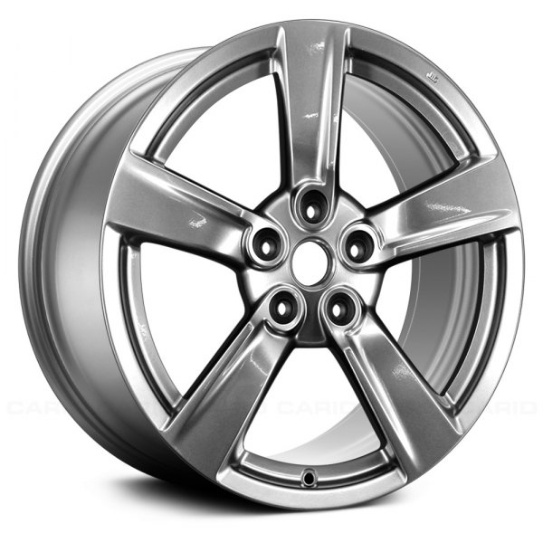 Replace® - 18 x 8 5-Spoke Hyper Silver Alloy Factory Wheel (Remanufactured)
