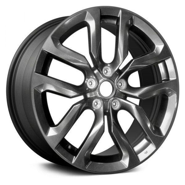Replace® - 18 x 8 5 V-Spoke Dark Charcoal Alloy Factory Wheel (Remanufactured)