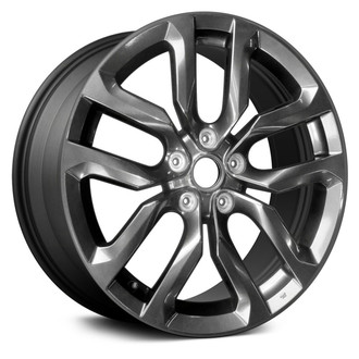 Replace® - 5 V-Spoke Dark Charcoal 18x8 Alloy Factory Wheel - Remanufactured