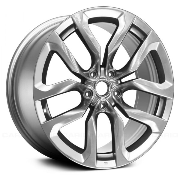 Replace® - 18 x 8 5 V-Spoke Silver Alloy Factory Wheel (Remanufactured)