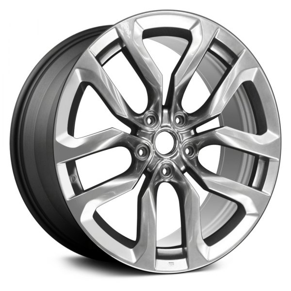 Replace® - 18 x 9 5 V-Spoke Dark Charcoal Alloy Factory Wheel (Remanufactured)