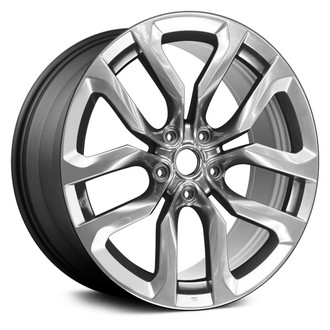 Replace® - 5 V-Spoke Dark Charcoal 18x9 Alloy Factory Wheel - Remanufactured