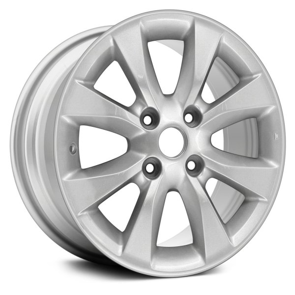 Replace® - 16 x 6.5 4 V-Spoke Silver Alloy Factory Wheel (Remanufactured)