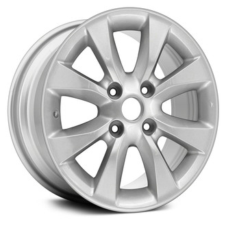 Replace® - 4 V-Spoke Silver 16x6.5 Alloy Factory Wheel - Remanufactured