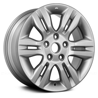 Replace® - 6 V-Spoke Silver 16x7 Alloy Factory Wheel - Remanufactured