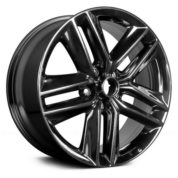 Replace® - 18 x 7 Double 5-Spoke Dark PVD Chrome Alloy Factory Wheel (Remanufactured)