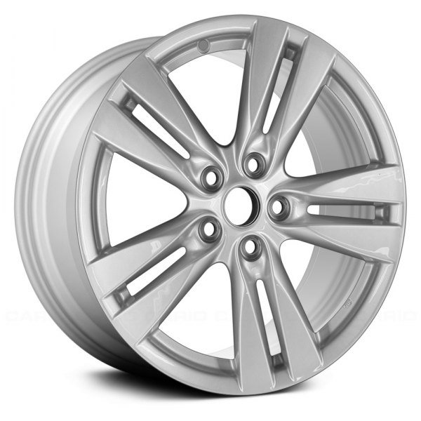 Replace® - 18 x 7 Double 5-Spoke Silver Alloy Factory Wheel (Remanufactured)