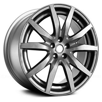 Replace® - 5 V-Spoke Dark Hyper Silver 20x9.5 Alloy Factory Wheel - Remanufactured