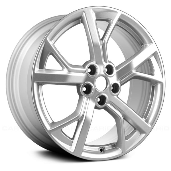Replace® - 19 x 8 5 Double Spiral-Spoke Medium Silver Metallic Alloy Factory Wheel (Remanufactured)