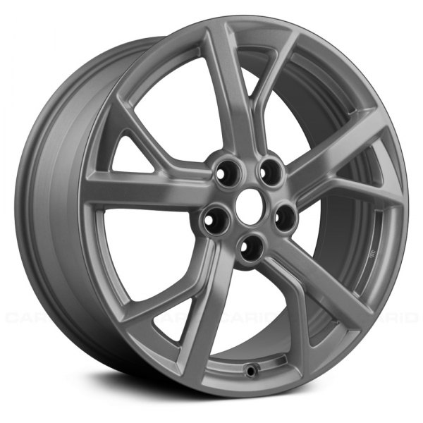 Replace® - 19 x 8 5 Double Spiral-Spoke Medium Charcoal Metallic Alloy Factory Wheel (Remanufactured)