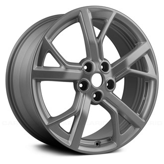Replace® - 5 Double Spiral-Spoke Medium Charcoal Metallic 19x8 Alloy Factory Wheel - Remanufactured