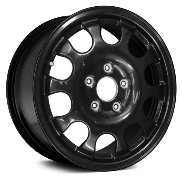 Replace® - 16 x 4 10-Slot Black Alloy Factory Wheel (Remanufactured)