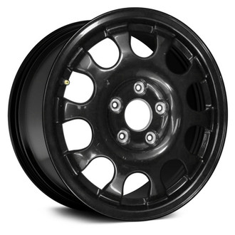Replace® - 10-Slot Black 16x4 Alloy Factory Wheel - Remanufactured