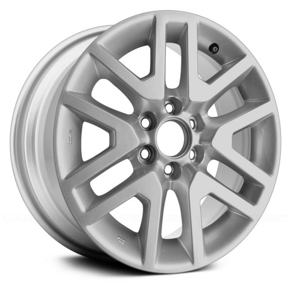 Replace® - 16 x 7 6 V-Spoke Sparkle Silver Alloy Factory Wheel (Remanufactured)
