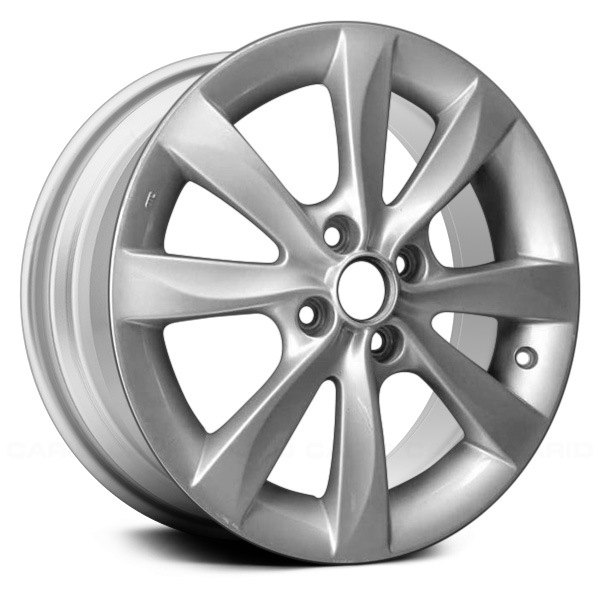 Replace® - 16 x 6 4 V-Spoke Silver Alloy Factory Wheel (Remanufactured)