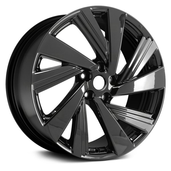Replace® - 20 x 7.5 10-Spoke Gloss Black Alloy Factory Wheel (Remanufactured)