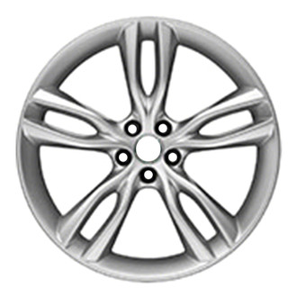 Replace® - 20-Spoke Painted Dark Hyper Silver 20x9.5 Alloy Factory Wheel - Remanufactured