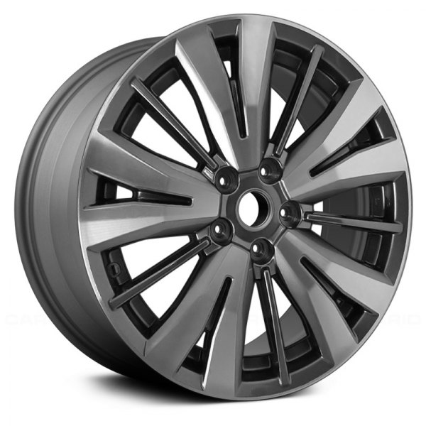 Replace® - 18 x 7.5 5 W-Spoke Machined and Medium Charcoal Alloy Factory Wheel (Remanufactured)