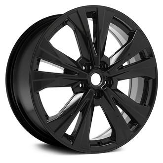 Replace® - 5 V-Spoke Black 20x7.5 Alloy Factory Wheel - Remanufactured