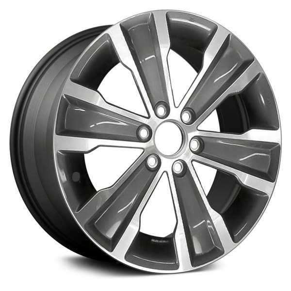 Replace® - 20 x 8 6 I-Spoke Machined and Dark Charcoal Alloy Factory Wheel (Remanufactured)
