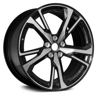 Replace® - Double 5-Spoke Machined with Black 19x9 Alloy Factory Wheel - Remanufactured