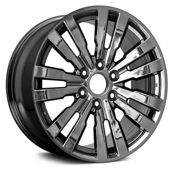 Replace® - 20 x 8 7 V-Spoke Dark PVD Chrome Alloy Factory Wheel (Remanufactured)