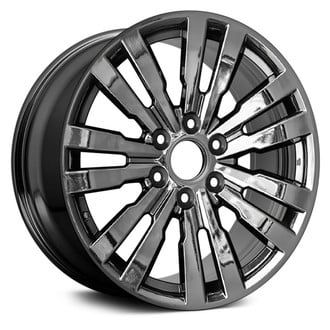 Replace® - 7 V-Spoke Dark PVD Chrome 20x8 Alloy Factory Wheel - Remanufactured
