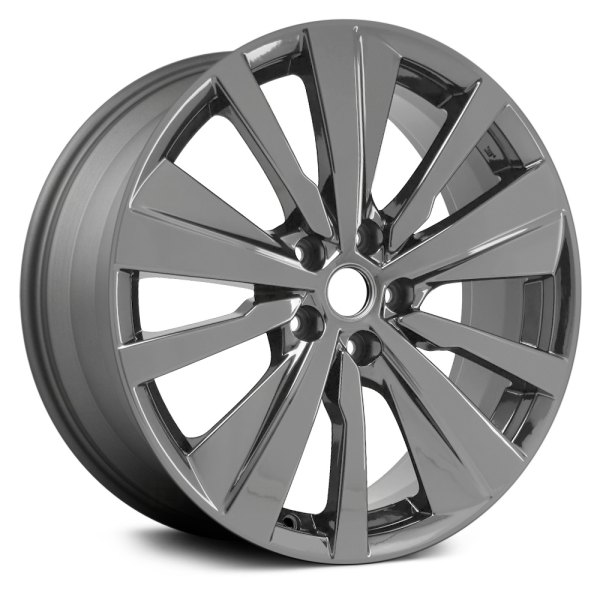 Replace® - 19 x 8 10 Turbine-Spoke Medium Charcoal Alloy Factory Wheel (Remanufactured)