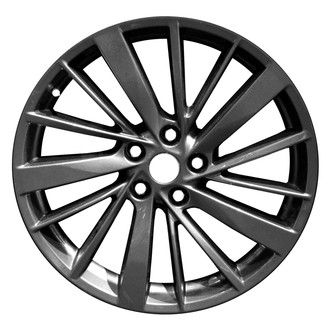 Replace® - 15 I-Spoke Medium Charcoal Metallic 19x8 Alloy Factory Wheel - Remanufactured