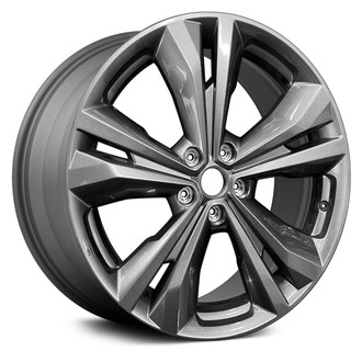 Replace® - 5 Split-Spoke Medium Charcoal Metallic 20x7.5 Alloy Factory Wheel - Remanufactured
