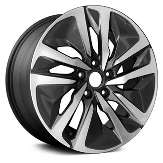 LEADER735純正ホイール　EURO ASIA 17Tコグ付 Replace® ALYHT063U30 - 5 Double Turbine-Spoke Machineda nd Dark