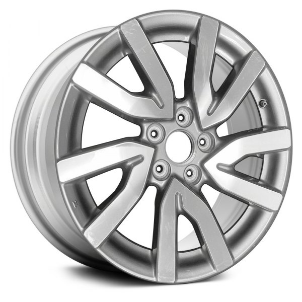 Replace® - 18 x 8 10 Spiral-Spoke Bright Silver Alloy Factory Wheel (Remanufactured)
